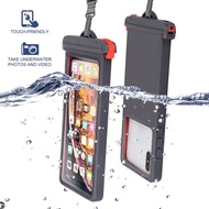 IP68 Universal Waterproof Phone Case Waterproof Box For iPhone 14 Pro Max Samsung A52 Xiaomi Mobile Phones Under 6.9 inch Plastic Mobile Phone Waterproof Case Waterproof Depth 35m Diving Seal Water Proof Bag