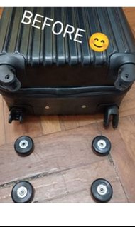行李箱 輪子更換