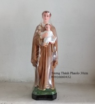 TƯỢNG THÁNH ANTON CAO 28CM TƯỢNG THÁNH TÔNG ĐỒ CÔNG GIÁO COMPOSITE(Anton)
