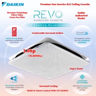 Daikin REVO Surround Cassette 3.0hp FCFV85AV1MF & RGFV85AV1M (Panel BC50GMF9) FCFV Series R32 Premiu