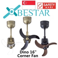 Bestar Dino 16" Corner Ceiling Fan