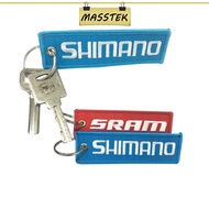 MASSTEK Cycling 1pc Key Chains Bike Key Rings Aviation Luggage Tag Label Keychain 15771 15772