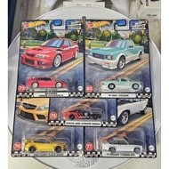 Hot Wheels Premium Boulevard Series Mix P 2023 | Mitsubishi Lancer Evolution VI '91 GMC Syclone Toyo
