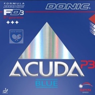 DONIC ACUDA BLUE P3 - Karet pingpong tenis meja Original germany SPIN