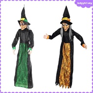 [JoyDIY] Halloween Hanging Witch Creepy Zombie 67 inch Festival Bar Scene Layout Haunted House Horro