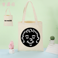 กระเป๋าผ้าใบ Eason Chan Concert Souvenir Fear And Dreams กระเป๋าถือผ้าใบผูกโบว์ด้านหน้าแบบลำลองสำหรั