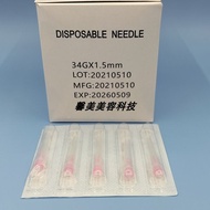 Handcrafted Facial Beauty Device 34G1.5MM/34G2.5MM/JBP4MM32G4MM/32G13MM Single Needle Hydrating Ligh