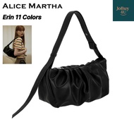 ALICE MARTHA Erin Shirring Shoulder Bag | 11 Colors | Sling Bag | Tote Bag