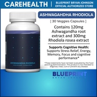 Ashwagandha + Rhodiola - Blueprint Bryan Johnson | Supports memory, focus, stress relief - Multi Vit