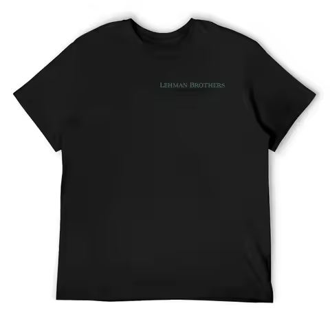 Lehman Brothers Summer Internship 2008 T-Shirt korean fashion anime t shirts graphics mens graphic t