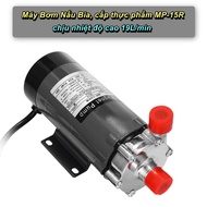 Máy Bơm Nấu Bia cấp thực phẩm MP-15R chịu nhiệt cao 19L/min - EuroHome
