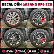 VF6 wheel stickers, decorative VF6 wheel decals create accents