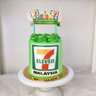 7eleven topper cake