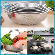 Stainless Steel Mesh Strainer Rice Colander Food Rice Sieve Kitchen Tools