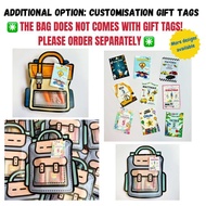 Children day goodie bag gift set birthday return gift sticker book return gifts with customization gift tags