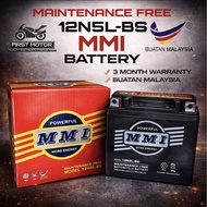 BATERI MMI Gel Battery YB5L-BS (12N5L BS) - LC135 V1/ Ex5 Starter / Dream Starter / Kriss 100