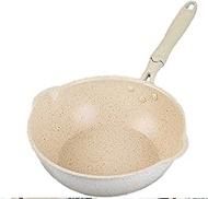 20Cm Maifan Stone Wok Non-Stick Pan Aluminum Frying Pans Japanese Household Wok Kitchen Breakfast Pot Warm as ever