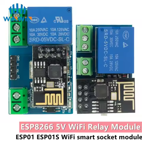 ESP8266 ESP-01 ESP-01S 5V WiFi Relay Module Things Smart Home Remote Control Switch Phone APP Wirele