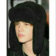 Full black Russian Feather Hat