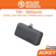 Aukey PB-Y59 Spark Mini 22.5W 5000mAh PD Power Bank Bank Kuasa dgn USB C Port