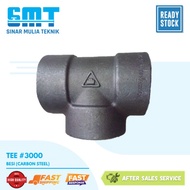 1/2" (inch) iron tee class 3000