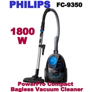 Philips FC9350 PowerPro Compact Bagless Vacuum Cleaner 1800W