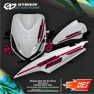 Stiker Mio Sporty striping mio smile striping mio smile mio thailand stiker mio sporty variasi mio zr PINK SMILE 11