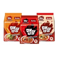 SAMYANG Garlic Shell Ramen / Black Pepper beef instant noodles 4p