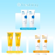 【Best Seller】Freshiny Ultimate Deep Cleansing Set: Salicylic Acid Anti-acne Facial Cleanser, Calendu