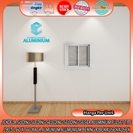 [INSTANT] SLIDING WINDOW SLIDING SLIDING ALUMINUM FULSET TYPE J903 L 60 X H 60 CLEAR ALUMINUM GLASS 
