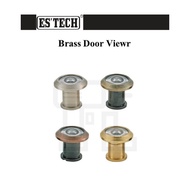 ES'TECH Brass Door Viewer DV812 ( For Door Thickness 16mm - 25mm )
