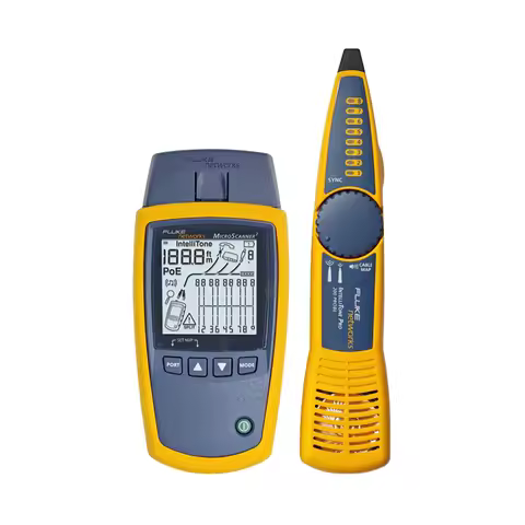 Fluke MS2-KIT Cable Verifier Network Tester with Accessories Kit