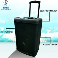 Speaker Portable aktif RINREI 15 inch SR 8899G Speaker bluetooth Speaker Karaoke