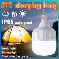 ♫ LED Emergency Light 30W 60W 100W LED Light USB Rechargeable Bulb Energy Saving Light Lamp Outdoor&