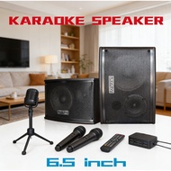 6.5/8-inch Passive Speakers (Pair) - KTV Home Theater Subwoofer Stereo Audio System