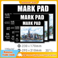 Marker Pen Drawing Paper Book Sketch Painting  Kertas Lukisan Pad Art Supplies Stationery B5/A3/A4