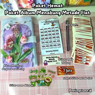 SAVING ALBUM PACKAGE FLAT METHOD 120 SLOTS WITH GOALS 7 MILLION, 8 MILLION AND 9 MILLION