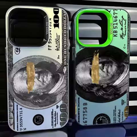 Dollars Money Design Phone Case for iPhone 17 14 15 16 Plus 12 Air 11 16e Pro Max 13 Soft Shell