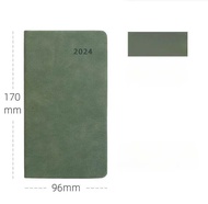 Planner Notebook Journal Agenda A6 Monthly Weekly 2024 Diary วันที่ 2024 แบบพิมพ์ลายสัมผัสได้ ขนาดพก