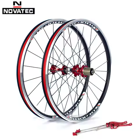 Bicycle Wheelset 20inch Novatec A271/F372SB V Brake 451 406 4bearing 7-11speed 20 24H Aluminum alloy