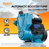 REAIM Water Pump Portable Automatic Booster Pump Jetmatic Water Pump Motor 370W/600W