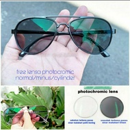 Photochromic aviator glasses