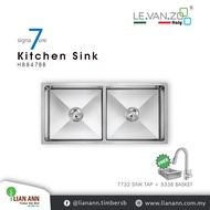 LEVANZO Signature 7 Series Kitchen Sink 8847BB