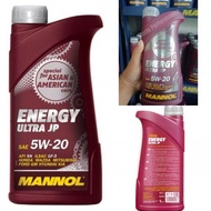 MANNOL 5W20 FULLY SYNTHETIC GERMANY PREMIUM FULLY IMPORT PERFORMANCE  ENGINE OIL 1LITER PACKING 100%