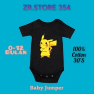 PIKACHU baby clothes / POKEMON CARTOON baby t-shirts / jumpsuits / baby jumpers / baby jumpsuits / b