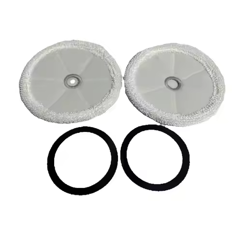 Original 2 Pieces Circular Mops Cloths Accessories For JIMMY JV9 Pro Aqua / JV10 Pro Aqua Vacuum Cle