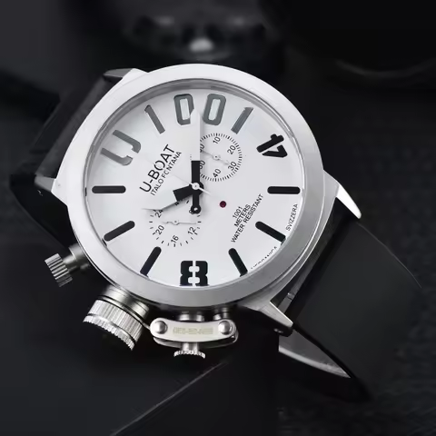2026Popular Superb U-BOAT Brand Geneva Watches For Mens Multifunction Chronograph WristWatch Busines