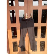 PRELOVED Marveile Black Flare Cutbray Pants