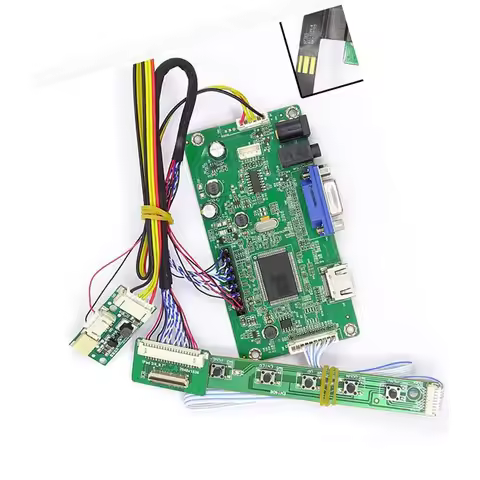 Kit for LP097QX1 HQ097QX1 LTL097QL01 LTN097QL01 2048x1536 51pins Controller Board Screen EDP LCD LED