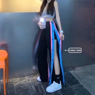 tracksuit tracksuit man seluar track lelaki Influencer Full Open Female Couple Breasted National Tre